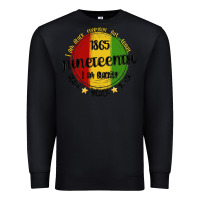 Black i am black everyday but today juneteenth Premium Sweatshirt - MaliasSmallBusiness