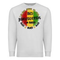Dove Grey i am black everyday but today juneteenth Premium Sweatshirt - MaliasSmallBusiness