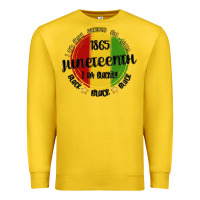 Lemon i am black everyday but today juneteenth Premium Sweatshirt - MaliasSmallBusiness