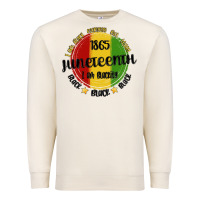 Sandshell i am black everyday but today juneteenth Premium Sweatshirt - MaliasSmallBusiness