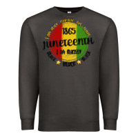 Smoke i am black everyday but today juneteenth Premium Sweatshirt - MaliasSmallBusiness