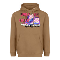 Toasted Coconut walk by faith Heavyweight Hoodie - MaliasSmallBusiness