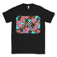Black race day background Classic Tee - AdoDesignShop