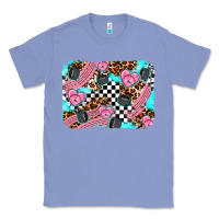 Colony Blue race day background Classic Tee - AdoDesignShop