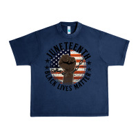 Navy black lives matter Urban Heavy Tee - HRA Design Shop