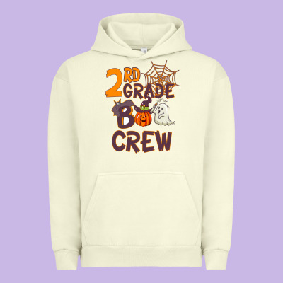 2rd Grade Boo Crew Urban Hoodie Designed By Bettercallsaul