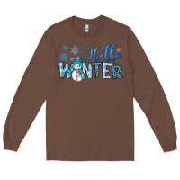 Chestnut hello winter Long Sleeve Tee - JahusDesignShop