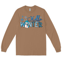 Toasted Coconut hello winter Long Sleeve Tee - JahusDesignShop