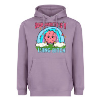 Lavender your anxiety is a lying bitch Heavyweight Hoodie - MaliasSmallBusiness