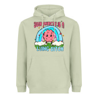 Matcha your anxiety is a lying bitch Heavyweight Hoodie - MaliasSmallBusiness