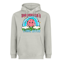 Moon Dust your anxiety is a lying bitch Heavyweight Hoodie - MaliasSmallBusiness