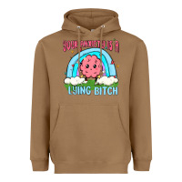 Toasted Coconut your anxiety is a lying bitch Heavyweight Hoodie - MaliasSmallBusiness