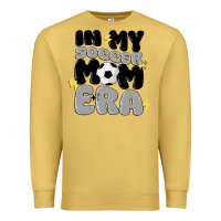 Antique Gold in my soccer mom era Premium Sweatshirt - MaliasSmallBusiness
