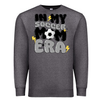 Charcoal Heather in my soccer mom era Premium Sweatshirt - MaliasSmallBusiness