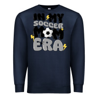 Navy in my soccer mom era Premium Sweatshirt - MaliasSmallBusiness