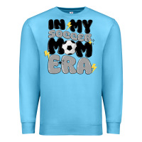 Ocean Blue in my soccer mom era Premium Sweatshirt - MaliasSmallBusiness