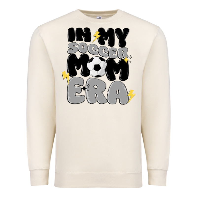 In My Soccer Mom Era Premium Sweatshirt by MaliasSmallBusiness | Teevron