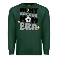 Sports Green in my soccer mom era Premium Sweatshirt - MaliasSmallBusiness