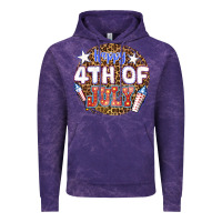 Cloud Purple happy 4th of july billie wilder Vintage Hoodie - texasbilliewilder