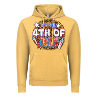Vintage Mustard happy 4th of july billie wilder Vintage Hoodie - texasbilliewilder