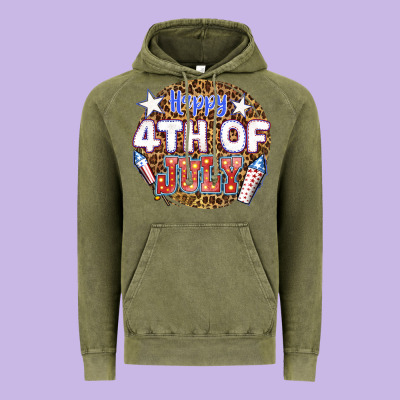 Vintage Hoodie happy 4th of july billie wilder