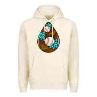 Tofu baseball and western roses teardrop  1 Premium Hoodie - BundleAndBundleShop