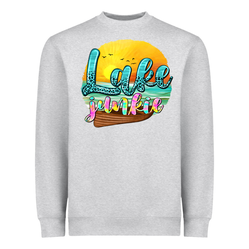 Lake Junkie Heavyweight Sweatshirt by texasbilliewilder | Teevron