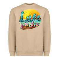 Mushroom lake junkie Heavyweight Sweatshirt - texasbilliewilder