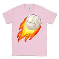 Bubblegum Pink volleyball Classic Tee - JahusDesignShop