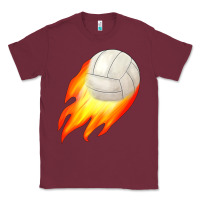 Burgundy volleyball Classic Tee - JahusDesignShop