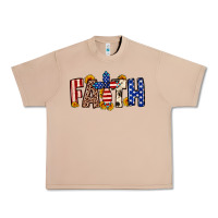 Burro Faith USA flag sunflower Urban Heavy Tee - Neo Western