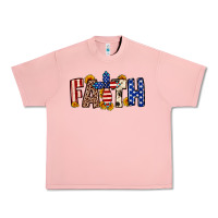 Salmon Faith USA flag sunflower Urban Heavy Tee - Neo Western
