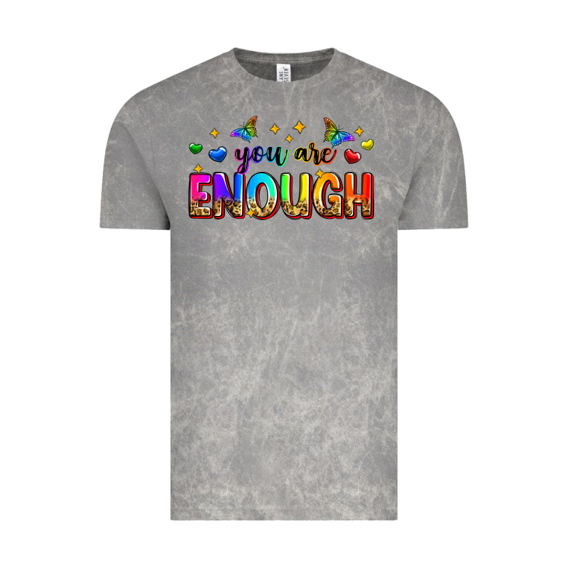 You Are Enough Vintage Tee by Zillion Design Studio | Teevron