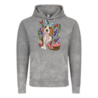 Cloud Rock easter beagle Vintage Hoodie - RanaPortraitStore