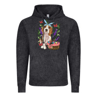 Vintage Black easter beagle Vintage Hoodie - RanaPortraitStore