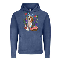 Vintage Denim easter beagle Vintage Hoodie - RanaPortraitStore