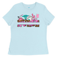 Baby Blue nurse custom name Ladies Tee - AdoDesignShop