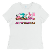 White nurse custom name Ladies Tee - AdoDesignShop