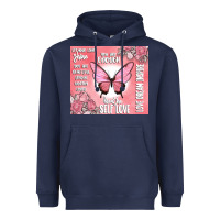 Navy self love Heavyweight Hoodie - MaliasSmallBusiness
