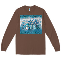 Chestnut hello winter Long Sleeve Tee - JahusDesignShop