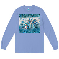 Colony Blue hello winter Long Sleeve Tee - JahusDesignShop