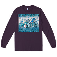 Plum hello winter Long Sleeve Tee - JahusDesignShop