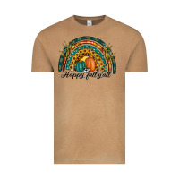 Vintage Camel happy fall y'all rainbow Vintage Tee - RanaPortraitStore