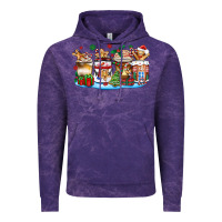 Cloud Purple christmas cookie coffee cups Vintage Hoodie - Zillion Design Studio