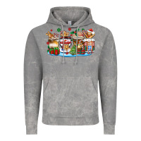 Cloud Rock christmas cookie coffee cups Vintage Hoodie - Zillion Design Studio