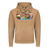 Vintage Camel christmas cookie coffee cups Vintage Hoodie - Zillion Design Studio