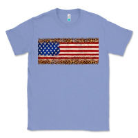 Usa Flag Leopard Classic Tee | Teevron