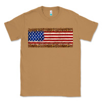Toasted Coconut usa flag leopard Classic Tee - JahusDesignShop