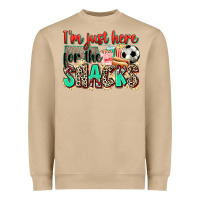 Mushroom i'm just here for the snacks soccer Heavyweight Sweatshirt - Zillion Design Studio