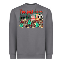 Storm i'm just here for the snacks soccer Heavyweight Sweatshirt - Zillion Design Studio